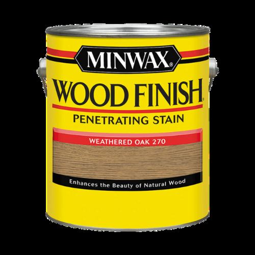 Penetrating oil-based stain in Weathered Oak