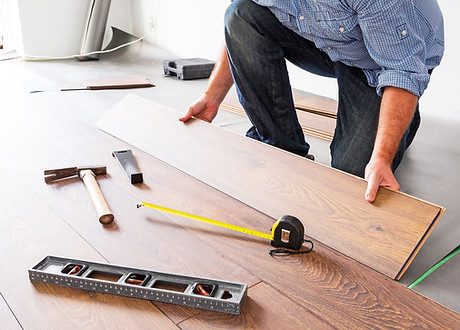 Hardwood floor refinished by The Hardwood Guys, serving Powder Springs, GA