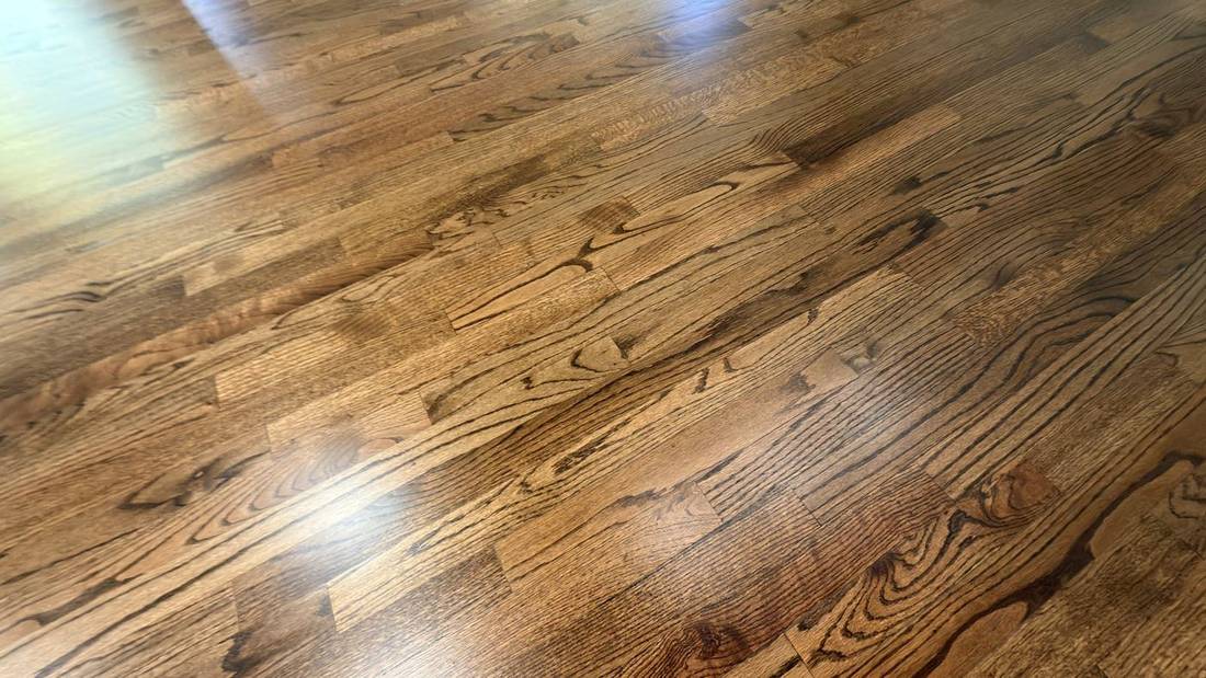 Minwax Honey Stain: Warm Medium-Brown Finish Trend — project photo by The Hardwood Guys