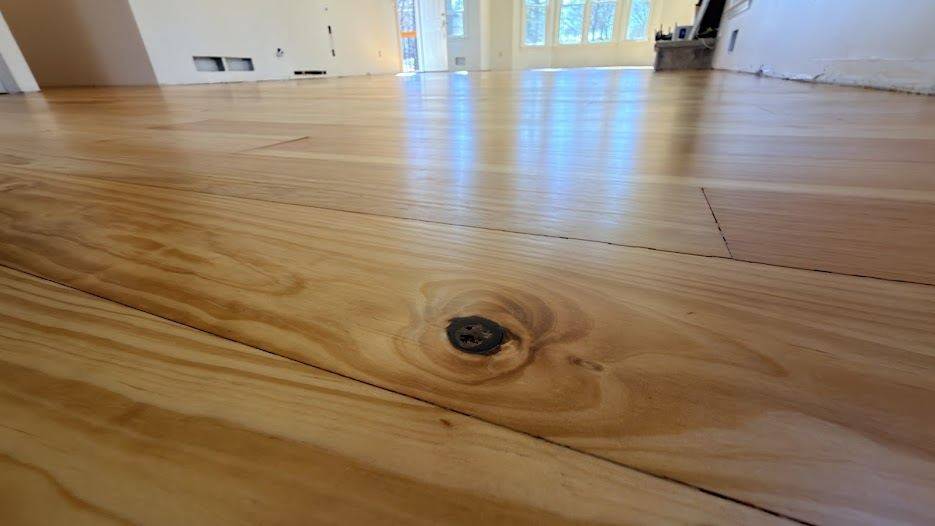 Reviving Old Pine Floors with Oil-Based Urethane — project photo by The Hardwood Guys