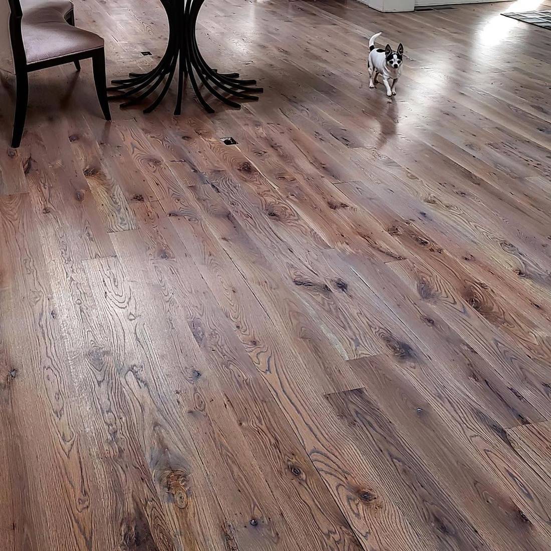 Benefits and Negatives of Pallmann Magic Oil and Rubio — project photo by The Hardwood Guys