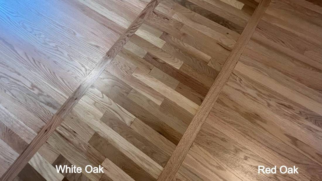 Differences Between White and Red Solid Oak Floors — project photo by The Hardwood Guys