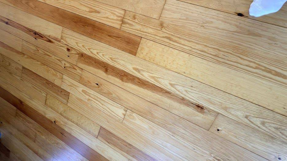 Reviving Old Pine Floors with Oil-Based Urethane — project photo by The Hardwood Guys
