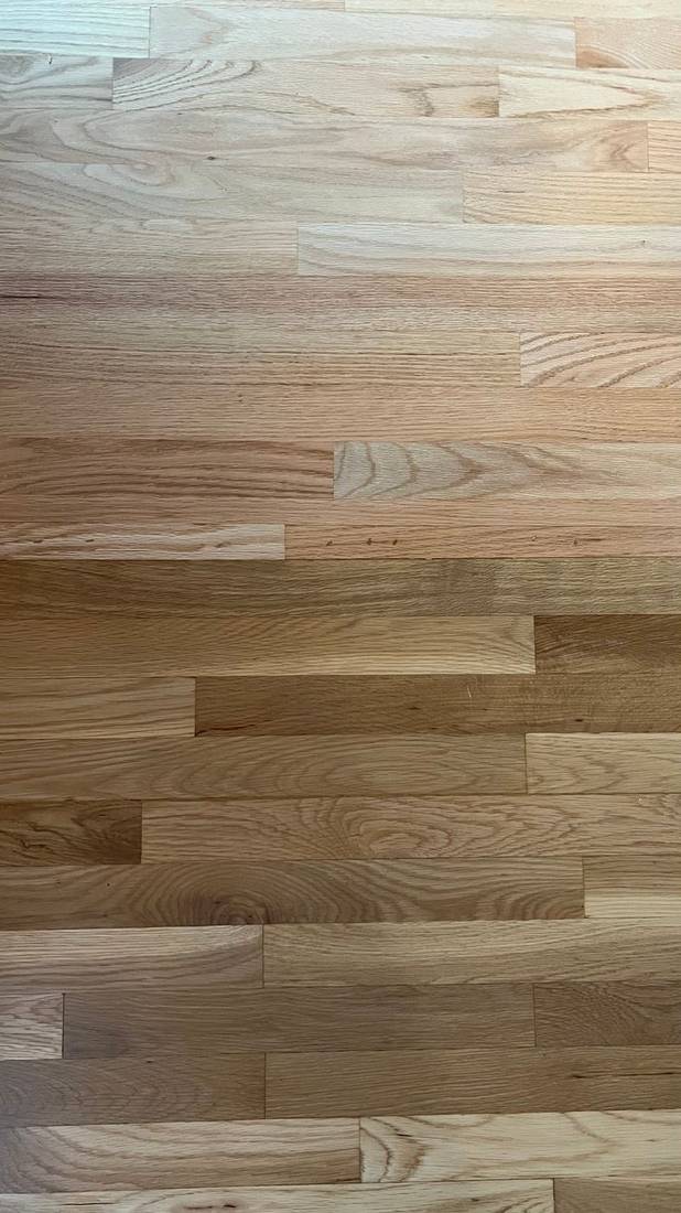 Differences Between White and Red Solid Oak Floors — project photo by The Hardwood Guys