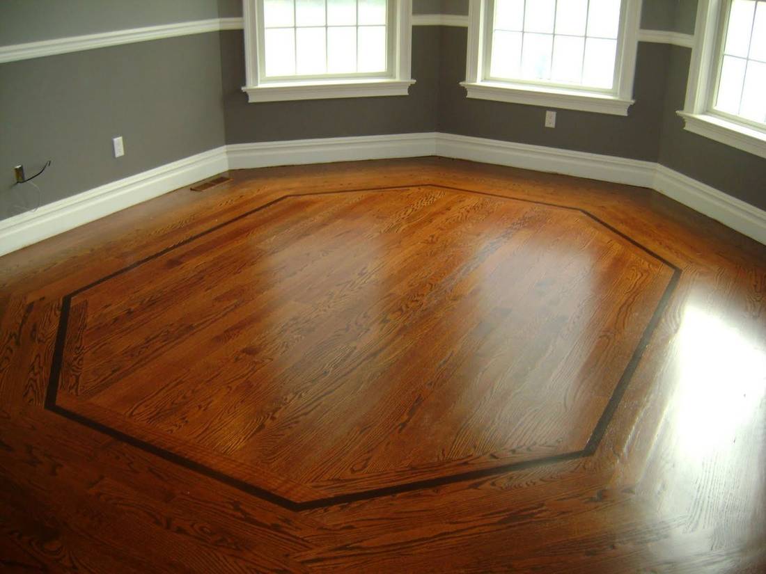 Hardwood floor refinished by The Hardwood Guys, serving Cumming, GA