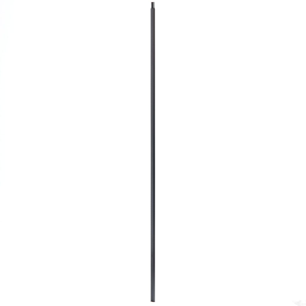 Plain Iron Baluster- 44"-PLA44-SAT BLACK HF-16.2.1