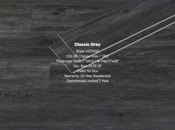 Pyzo Classic Grey 5MM LVP, photo 2 of 2