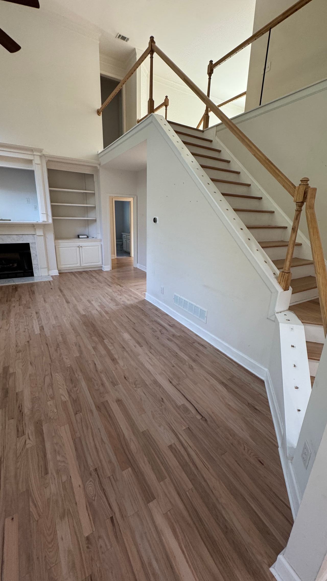 Red Oak Hardwoods Finished with Bona Natural Seal and HD — project photo by The Hardwood Guys