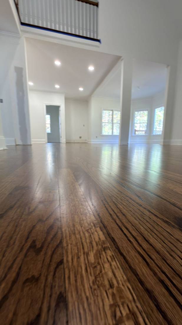 Minwax Honey Stain: Warm Medium-Brown Finish Trend — project photo by The Hardwood Guys