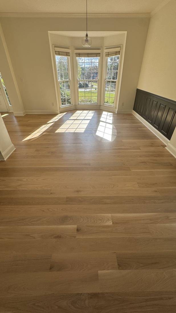 Finished Project Using Bona Nordic Seal and HD Traffic in — project photo by The Hardwood Guys