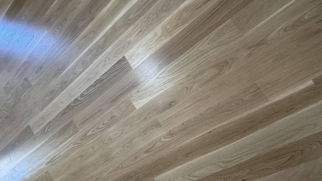Finished Project Using Bona Nordic Seal and HD Traffic in — project photo by The Hardwood Guys