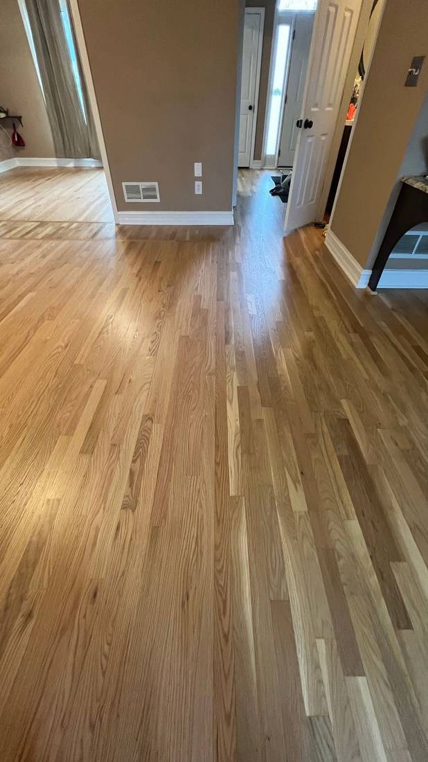 Differences Between White and Red Solid Oak Floors — project photo by The Hardwood Guys