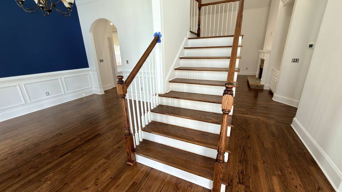 Minwax Honey Stain: Warm Medium-Brown Finish Trend — project photo by The Hardwood Guys