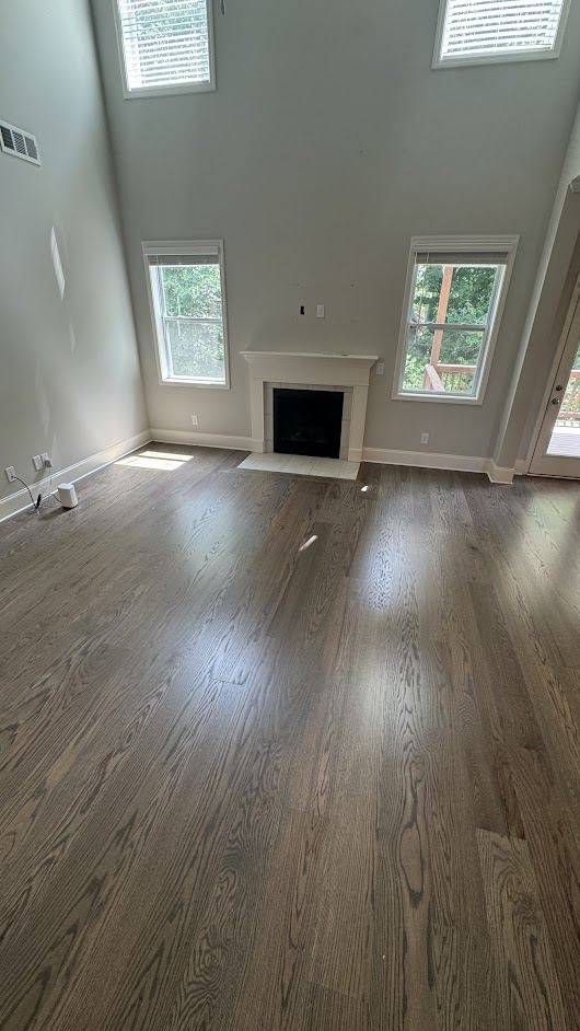 Warm Gray Red Oak Floors in Canton, GA by The Hardwood Guys — project photo by The Hardwood Guys