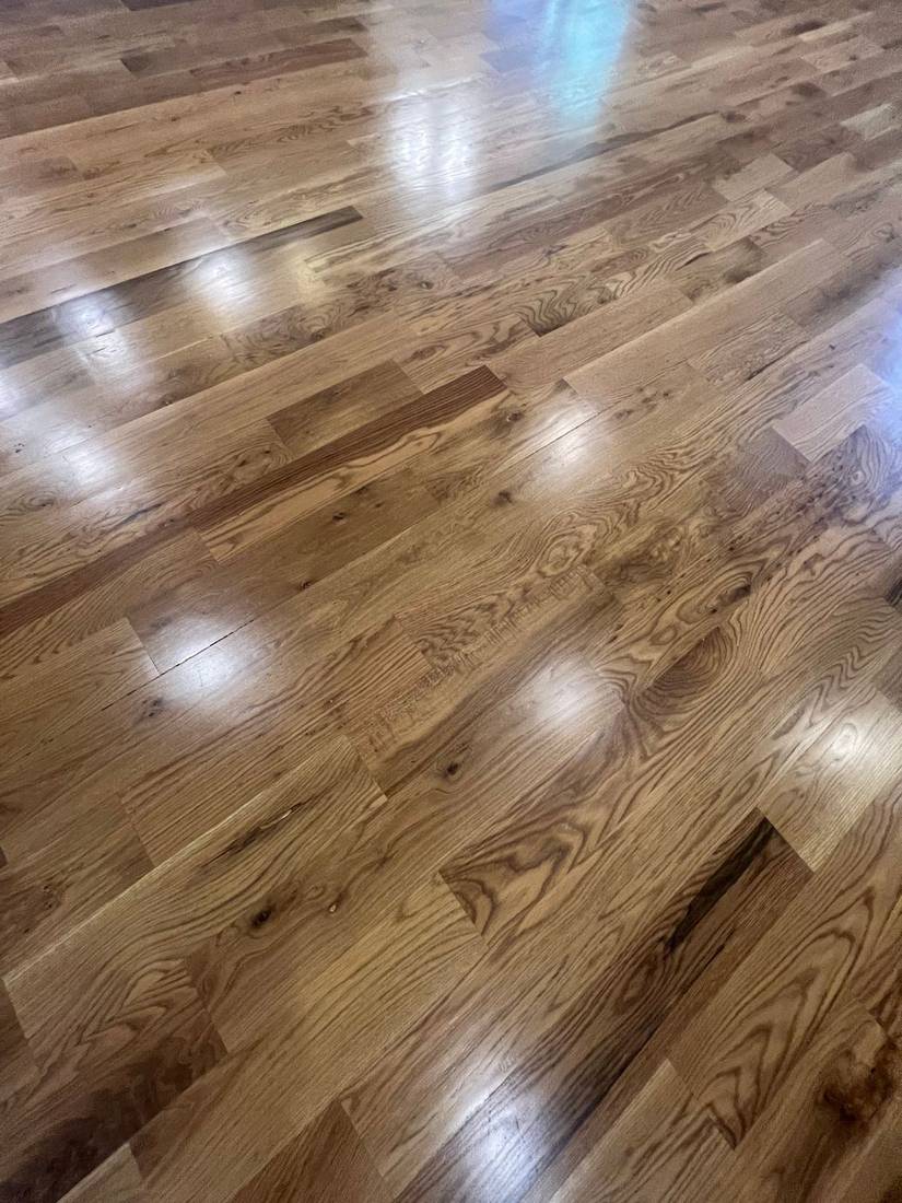 Enhancing the Beauty of 5-Inch Number 2 Grade White Oak — project photo by The Hardwood Guys