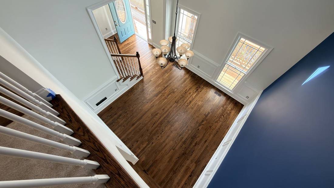 Minwax Honey Stain: Warm Medium-Brown Finish Trend — project photo by The Hardwood Guys
