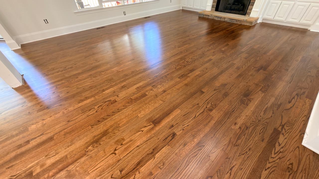 Minwax Honey Stain: Warm Medium-Brown Finish Trend — project photo by The Hardwood Guys