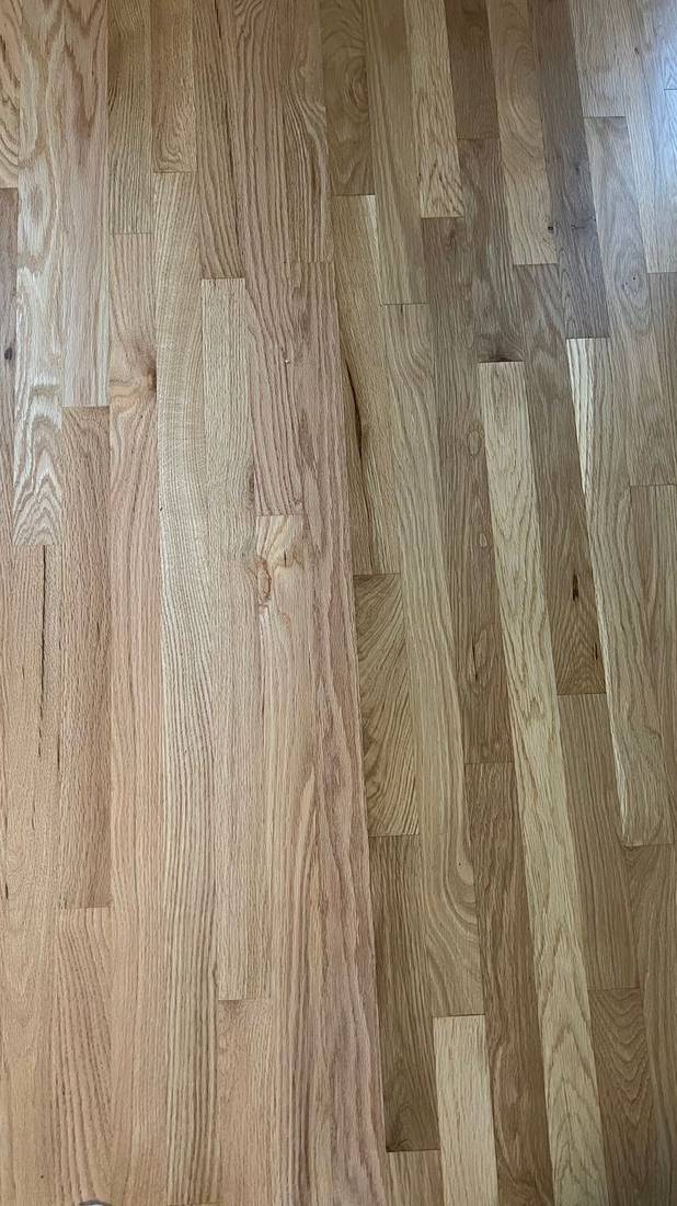 Differences Between White and Red Solid Oak Floors — project photo by The Hardwood Guys
