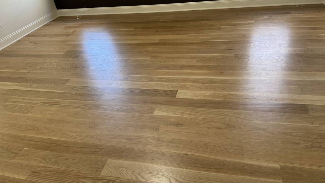 Finished Project Using Bona Nordic Seal and HD Traffic in — project photo by The Hardwood Guys