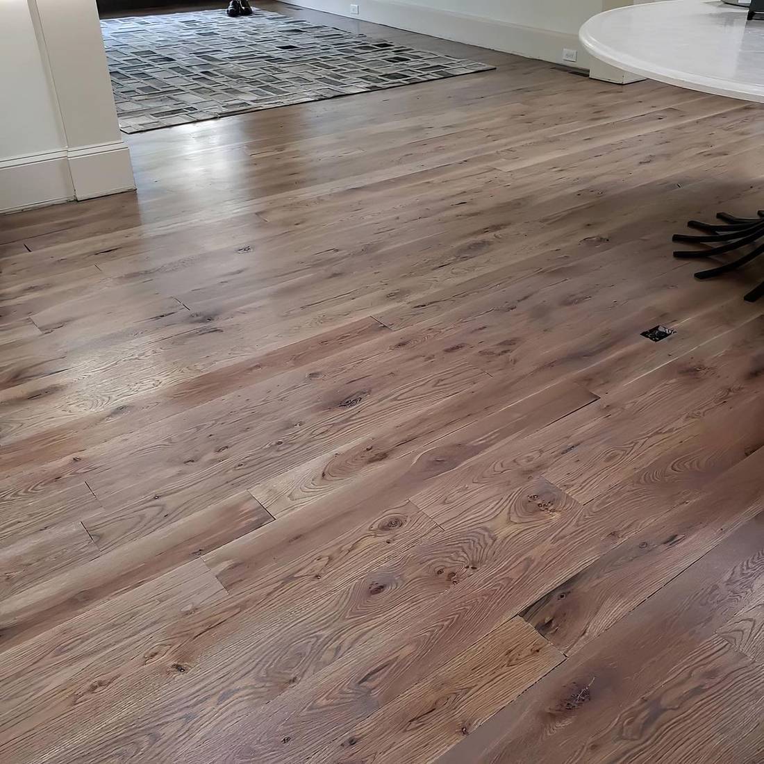 Benefits and Negatives of Pallmann Magic Oil and Rubio — project photo by The Hardwood Guys