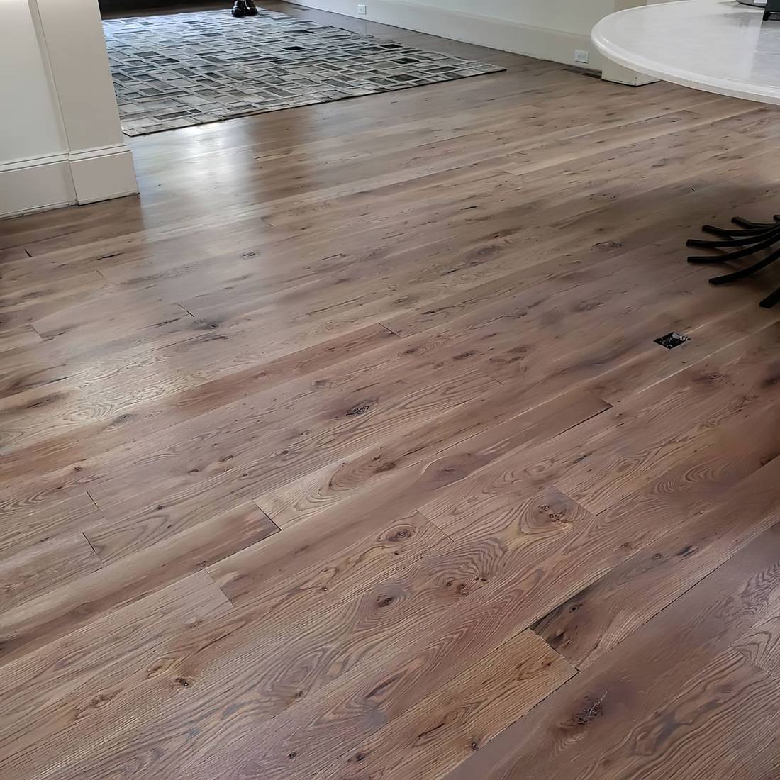 Benefits and Negatives of Pallmann Magic Oil and Rubio — project photo by The Hardwood Guys