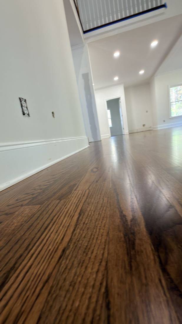 Minwax Honey Stain: Warm Medium-Brown Finish Trend — project photo by The Hardwood Guys