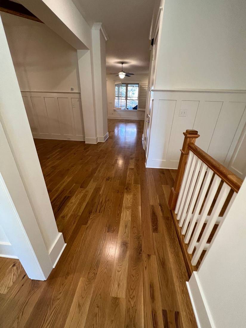 Enhancing the Beauty of 5-Inch Number 2 Grade White Oak — project photo by The Hardwood Guys