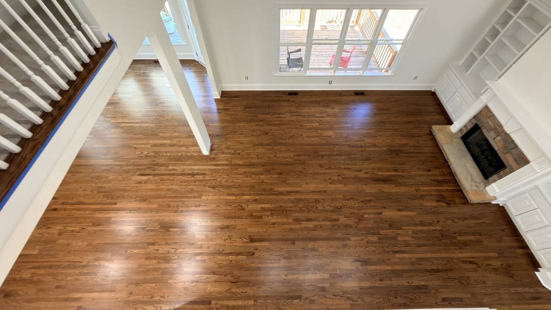 Minwax Honey Stain: Warm Medium-Brown Finish Trend — project photo by The Hardwood Guys