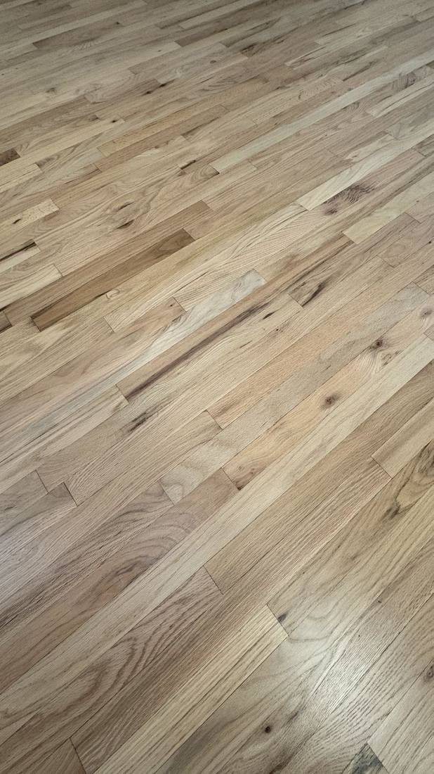 Red Oak Hardwoods Finished with Bona Natural Seal and HD — project photo by The Hardwood Guys