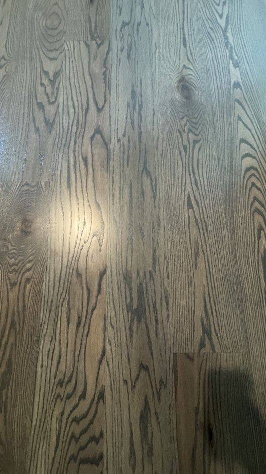 Warm Gray Red Oak Floors in Canton, GA by The Hardwood Guys — project photo by The Hardwood Guys