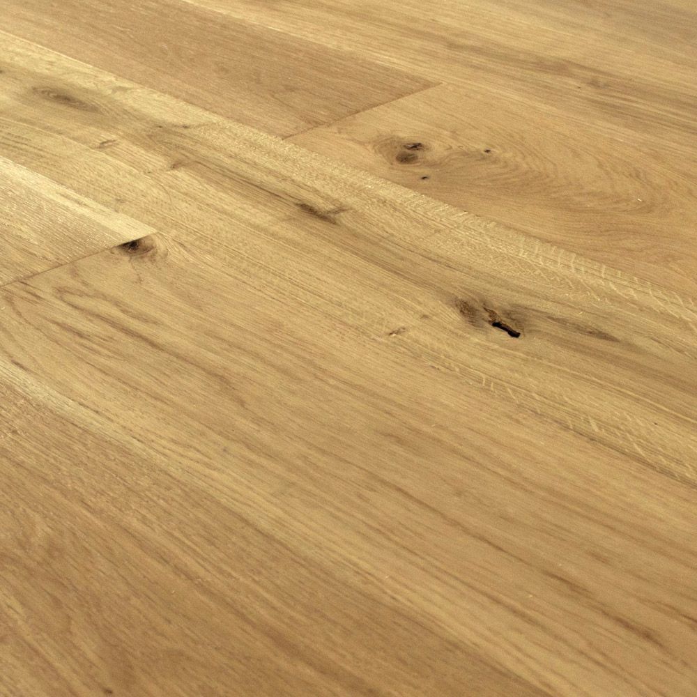 European French Oak Natural Oak 5/8", 7 1/2 inch by 5/8 inch with 4mm wear layer
