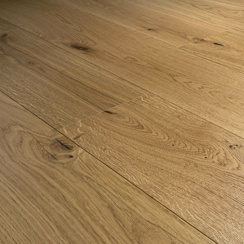 European French Oak Natural Oak ½", 7 1/2 inch by 1/2 inch with 3mm wear layer