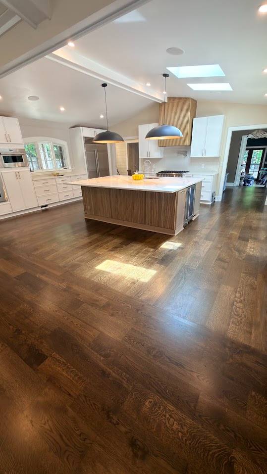Rift and quartered white oak hardwood floors in Marietta, Georgia by The Hardwood Guys