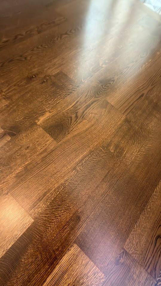 Rift and quartered white oak hardwood floors in Marietta, Georgia by The Hardwood Guys