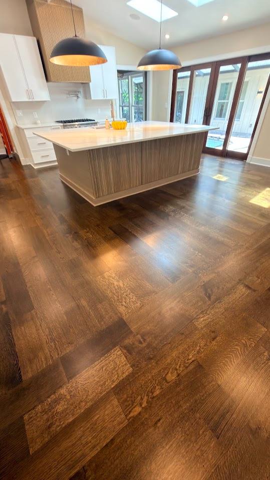 Rift and quartered white oak hardwood floors in Marietta, Georgia by The Hardwood Guys
