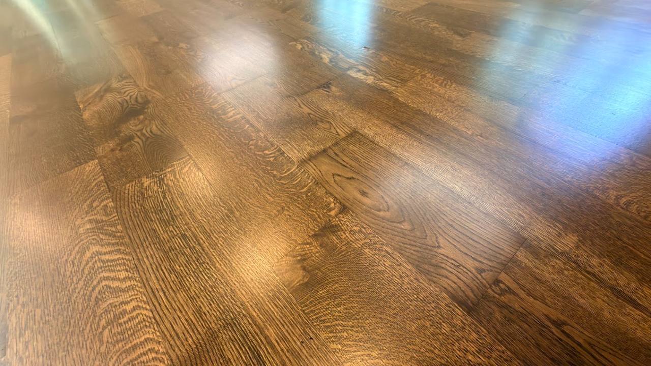 Rift and quartered white oak hardwood floors in Marietta, Georgia by The Hardwood Guys