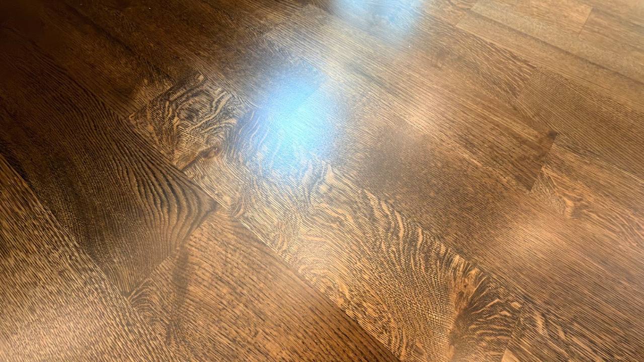 Rift and quartered white oak hardwood floors in Marietta, Georgia by The Hardwood Guys