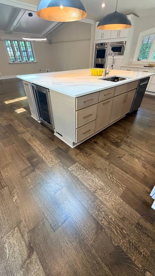 Rift and quartered white oak hardwood floors in Marietta, Georgia by The Hardwood Guys